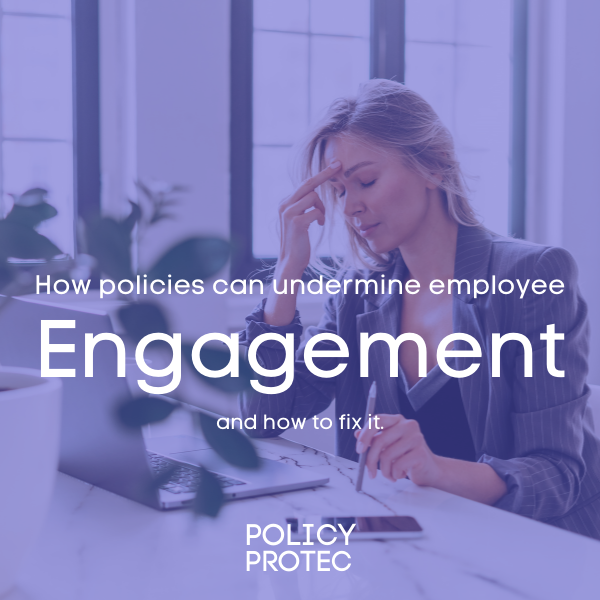 Policies undermine engagement Presentation